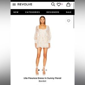 REVOLVE Lila flounce dress in sunny floral